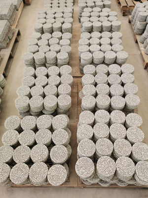 鋳造産業 陶器 泡 ミツバチフィルター 鋳造 フィルター 孔状の泡陶器