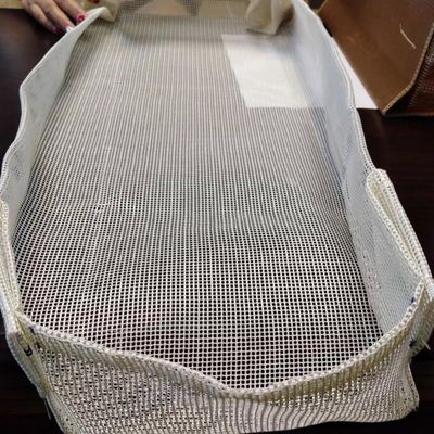 厚さをカスタマイズ ドラムフィルター メッシュ布液体フィルター 鋳型アルミフィルタースクリーン