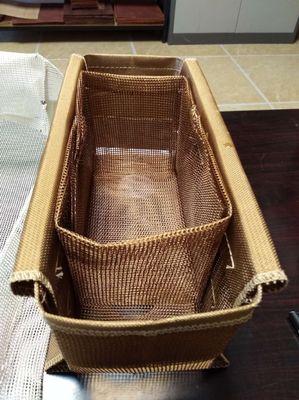 鋳造産業における耐火繊維フィルターのための高シリカ繊維ガラスメッシュをカスタマイズ