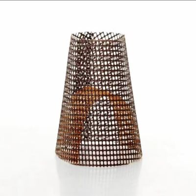 0.2 KG ダイヤの穴形金属液体濾過浄化鋳造フィルタースクリーン