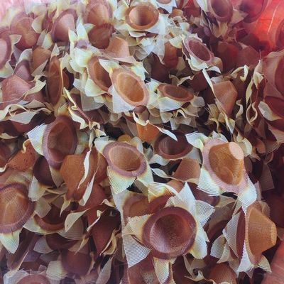 0.2 KG ダイヤの穴形金属液体濾過浄化鋳造フィルタースクリーン