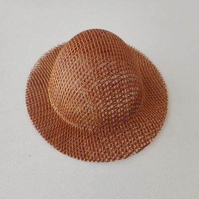 耐久性キャップとボウル 耐火繊維フィルター用銅フィルターワイヤ網