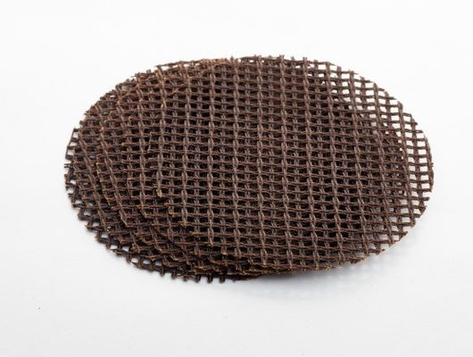 液体フィルターキャップ 形状/ボウルフィルターワイヤーメッシュ キャップとディスク 高シリカ繊維ガラスメッシュ